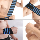 Knitted Wrap Around Wrist Support Brace (2 Pack)